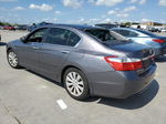 2014 Honda Accord Exl Серый vin: 1HGCR2F81EA145823