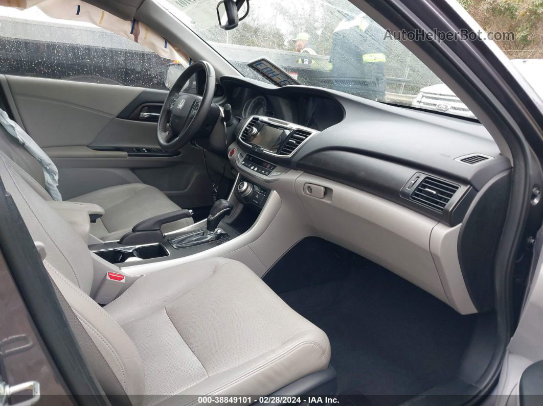 2014 Honda Accord Ex-l Серый vin: 1HGCR2F81EA175016