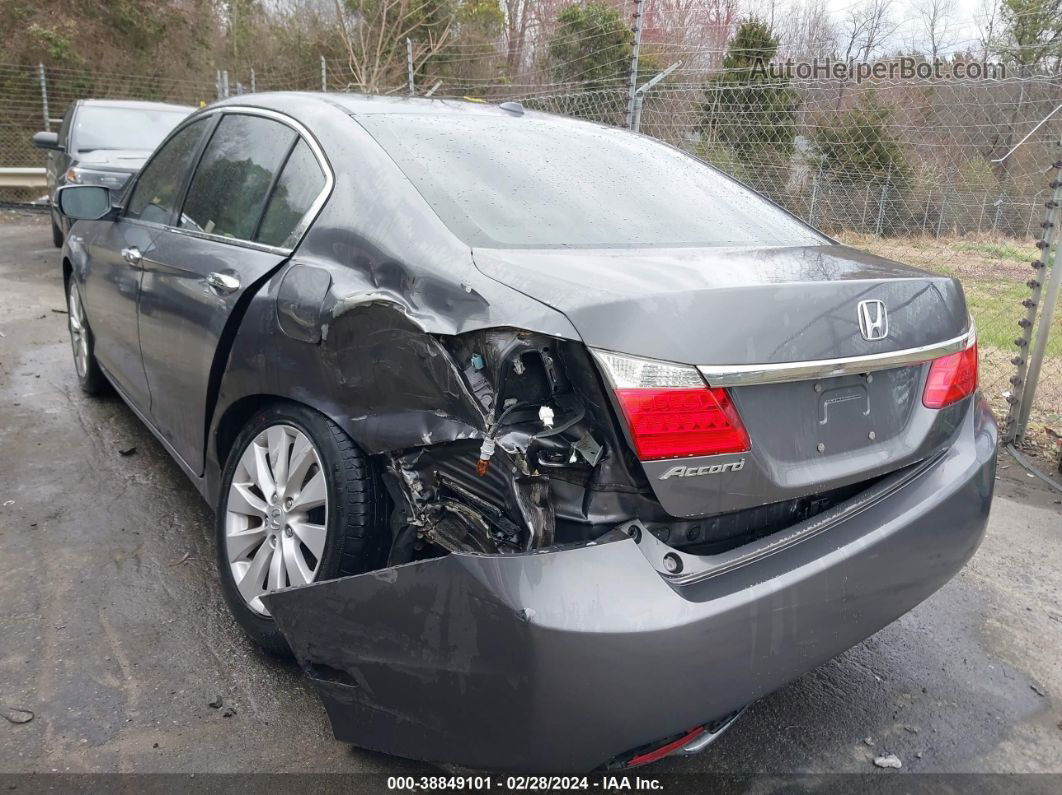 2014 Honda Accord Ex-l Gray vin: 1HGCR2F81EA175016