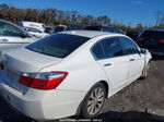 2015 Honda Accord Ex-l White vin: 1HGCR2F81FA052446