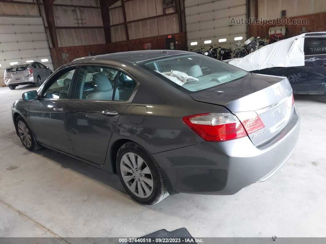 2015 Honda Accord Sedan Ex-l Gray vin: 1HGCR2F81FA191931