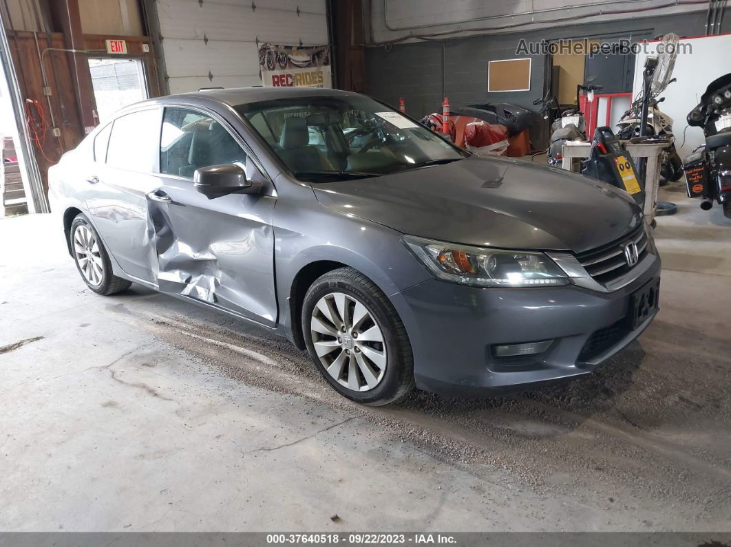 2015 Honda Accord Sedan Ex-l Серый vin: 1HGCR2F81FA191931