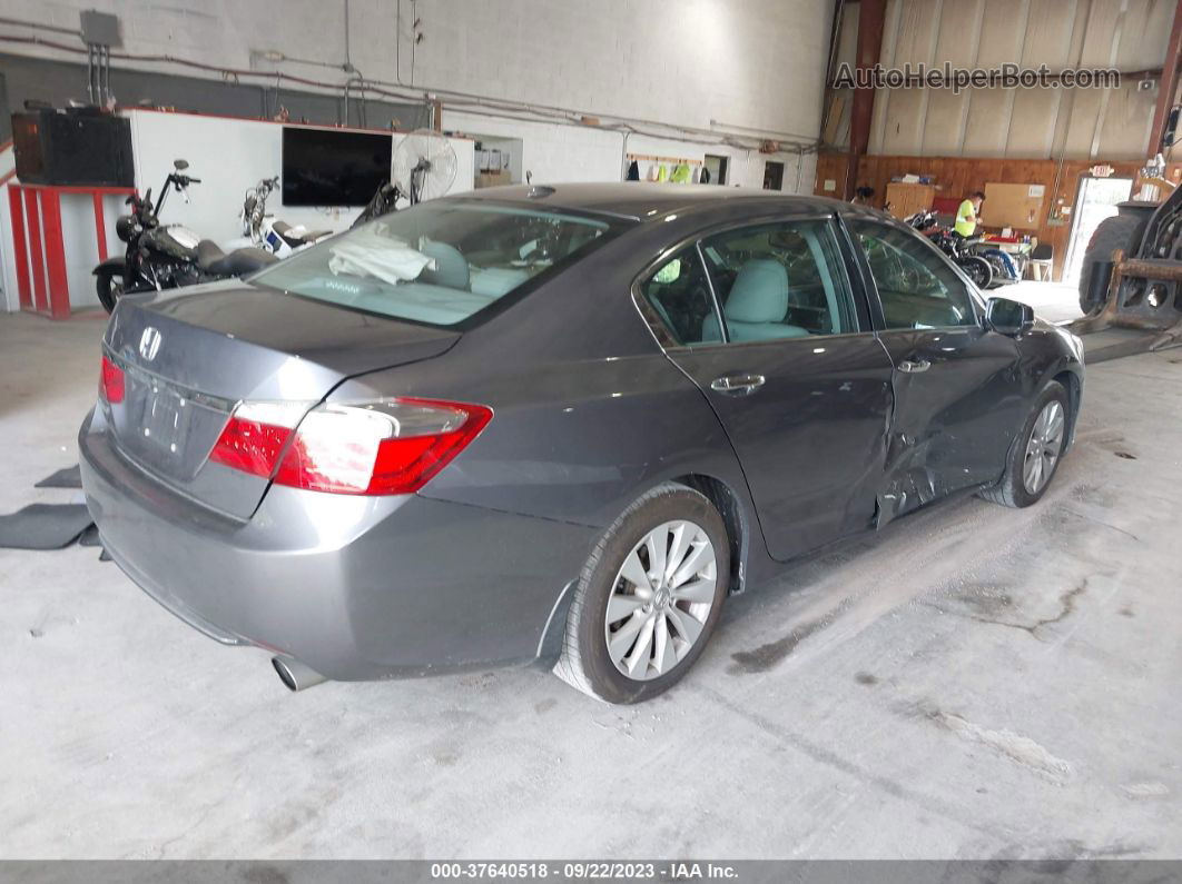 2015 Honda Accord Sedan Ex-l Gray vin: 1HGCR2F81FA191931