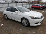 2015 Honda Accord Exl White vin: 1HGCR2F81FA271679