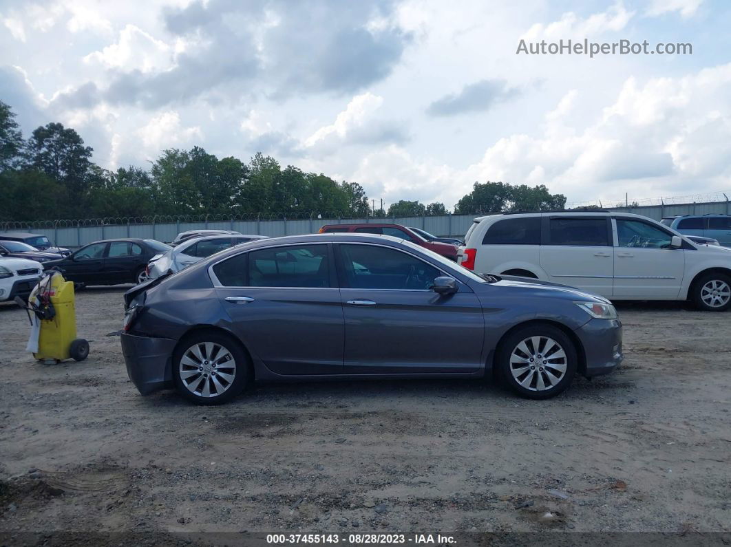 2015 Honda Accord Ex-l Gray vin: 1HGCR2F81FA272797