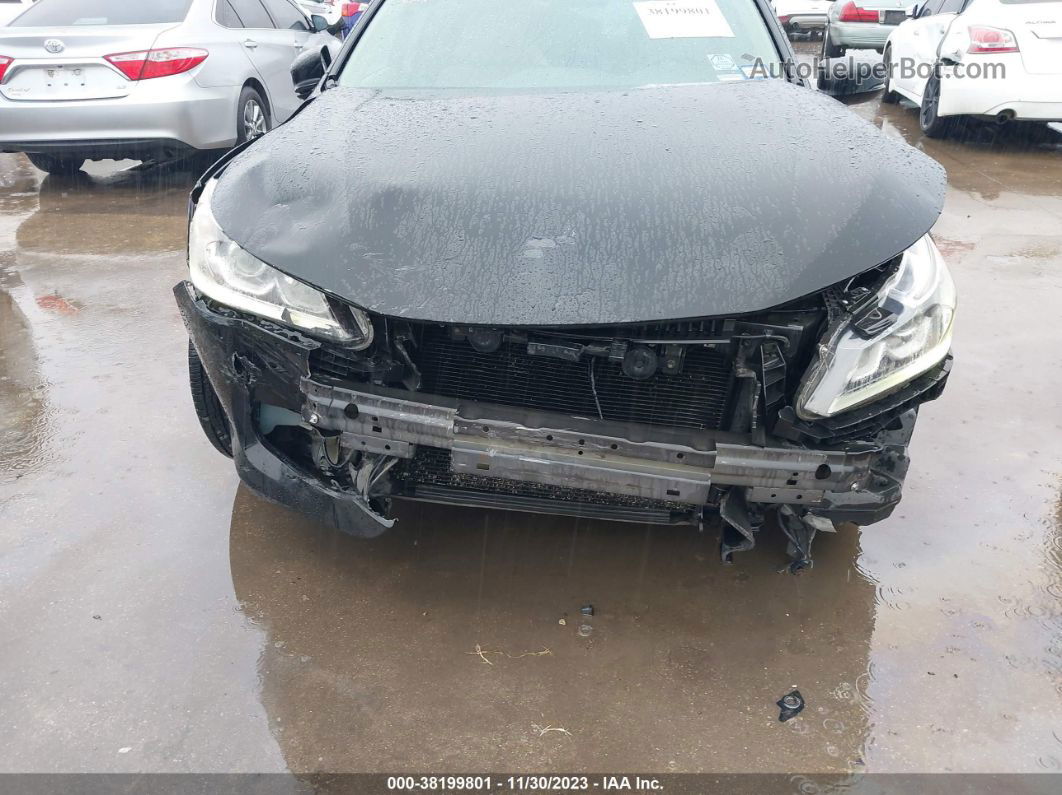 2016 Honda Accord Ex-l Черный vin: 1HGCR2F81GA243818