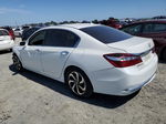 2017 Honda Accord Exl White vin: 1HGCR2F81HA144207