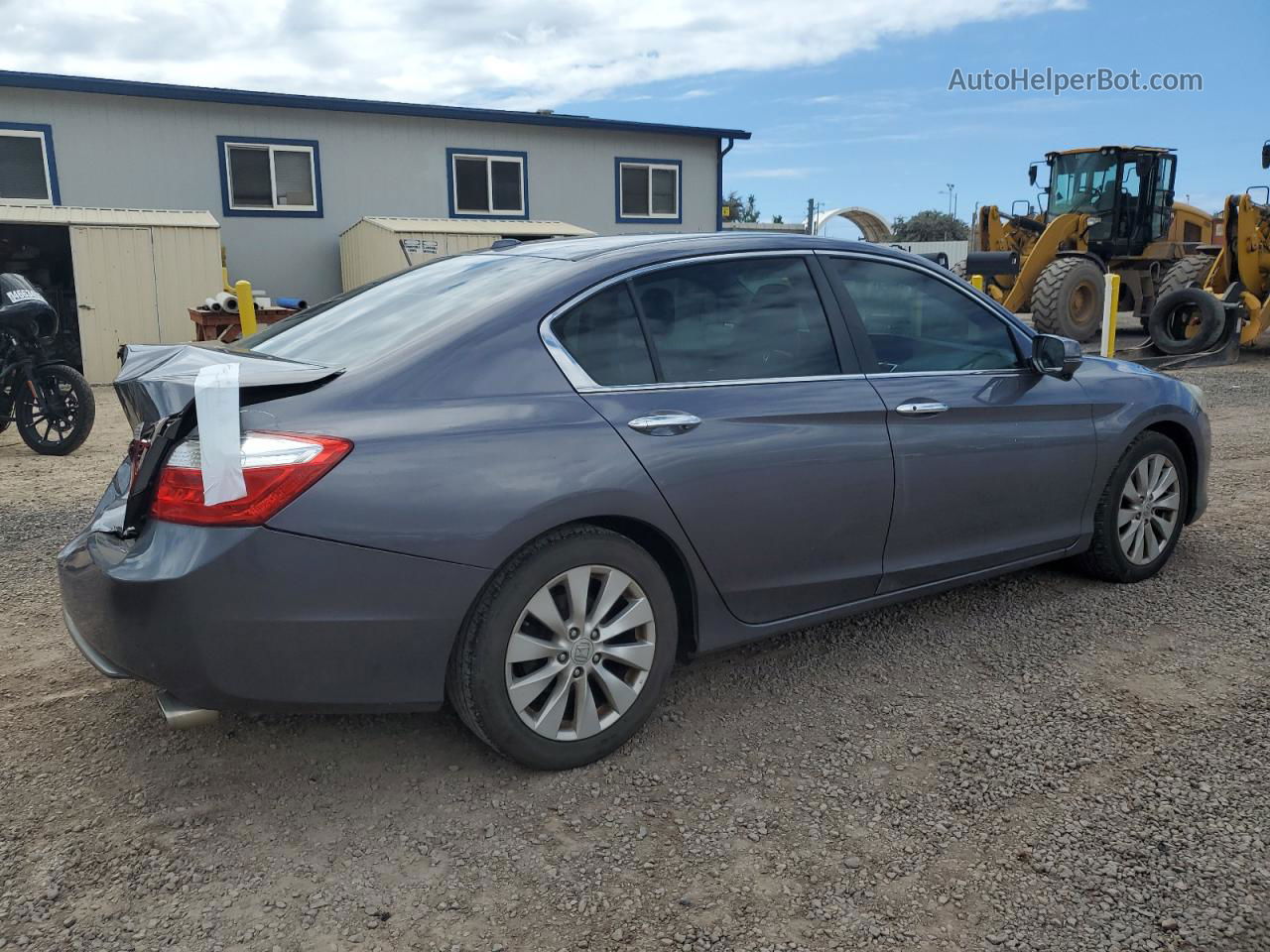 2014 Honda Accord Exl Угольный vin: 1HGCR2F82EA097250