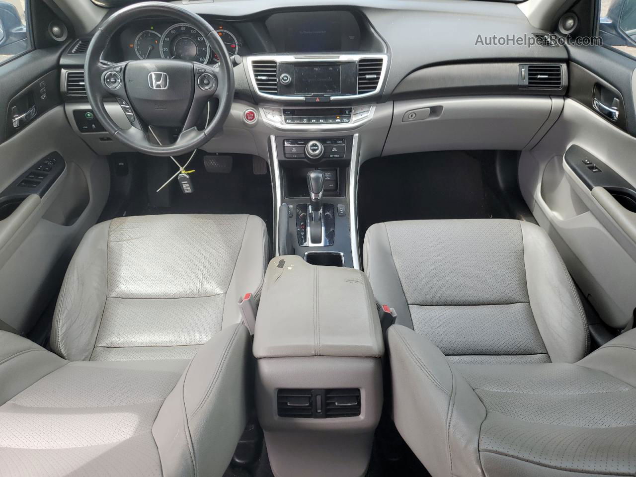 2014 Honda Accord Exl Угольный vin: 1HGCR2F82EA097250