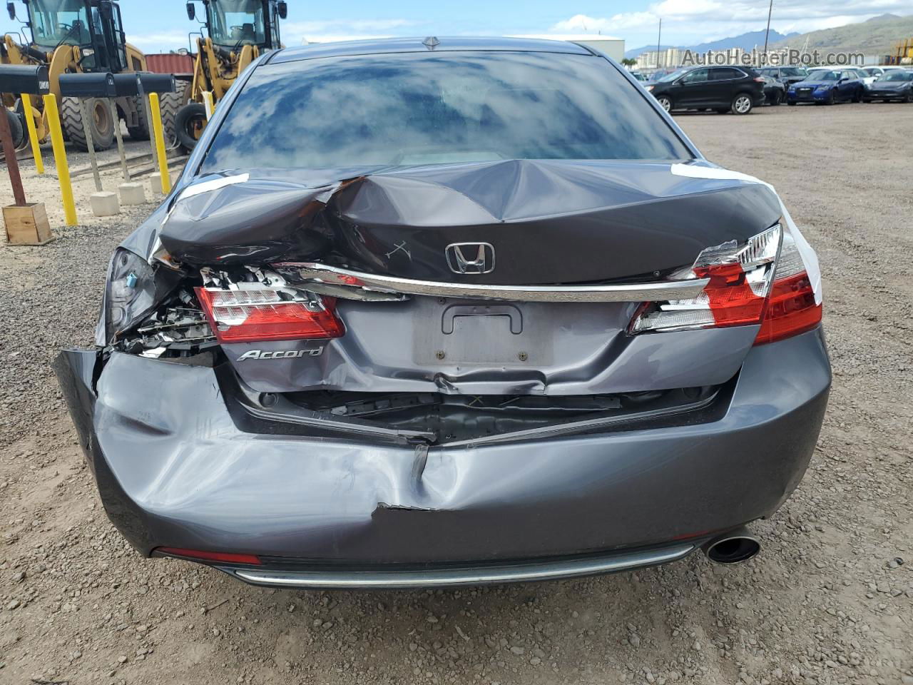 2014 Honda Accord Exl Charcoal vin: 1HGCR2F82EA097250