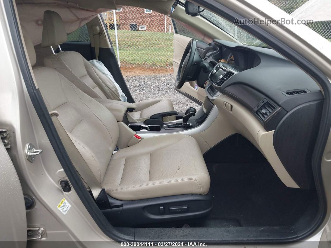 2014 Honda Accord Ex-l Золотой vin: 1HGCR2F82EA183318