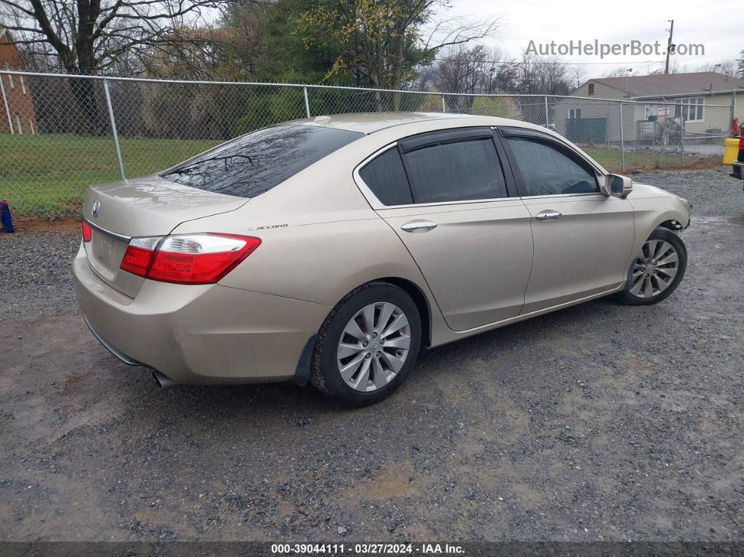 2014 Honda Accord Ex-l Gold vin: 1HGCR2F82EA183318