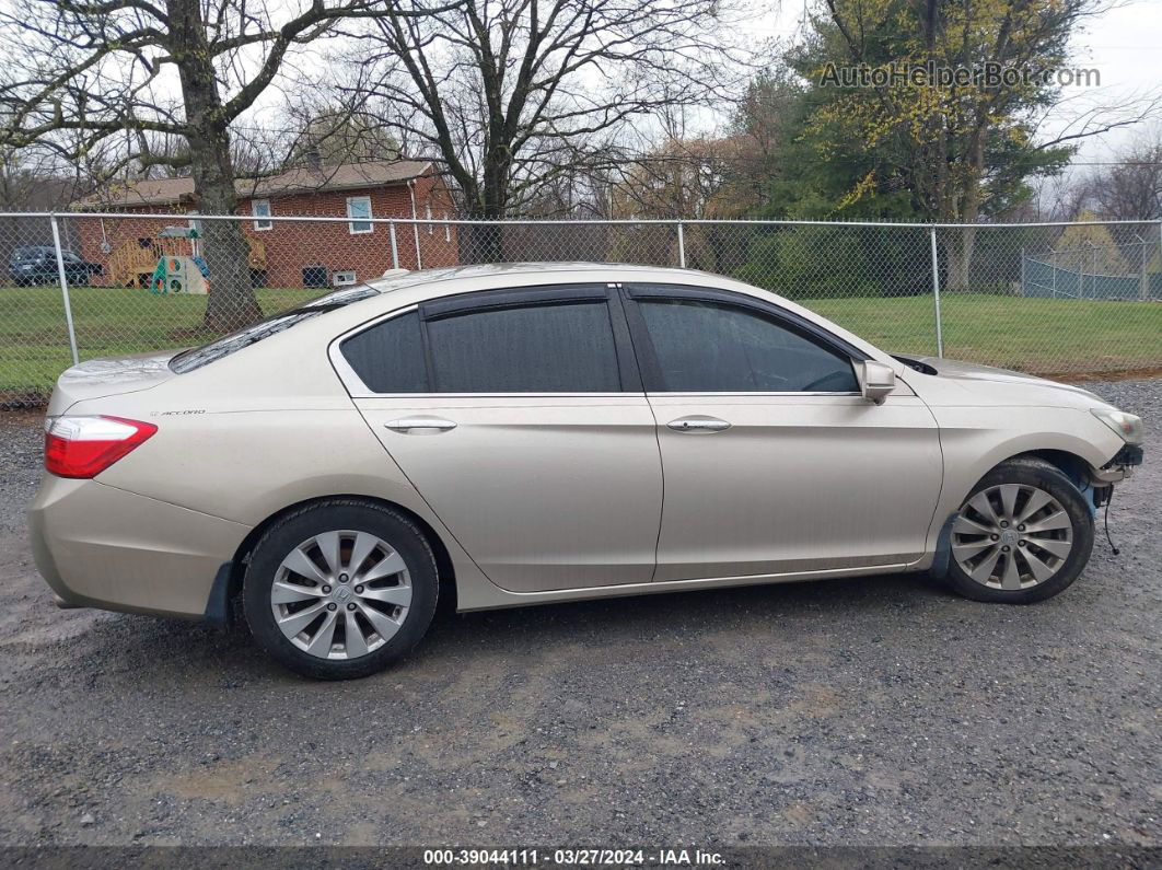 2014 Honda Accord Ex-l Золотой vin: 1HGCR2F82EA183318