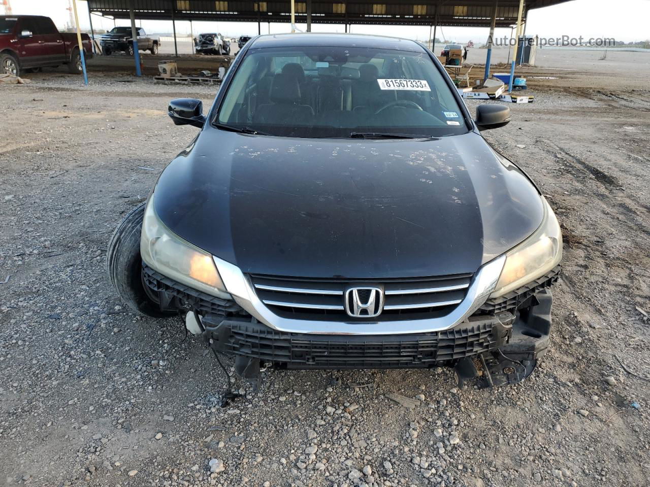 2014 Honda Accord Exl Black vin: 1HGCR2F82EA234798