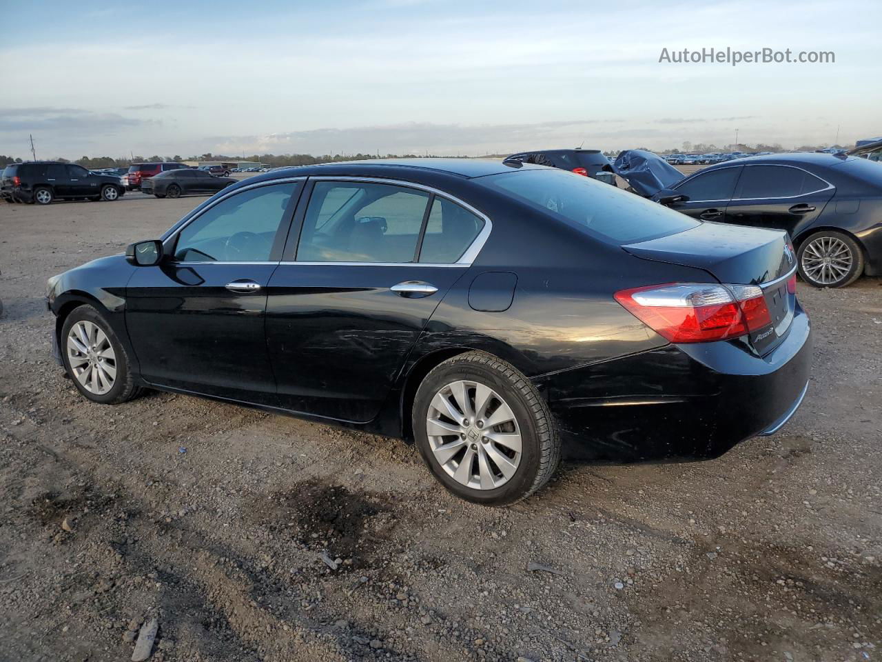 2014 Honda Accord Exl Black vin: 1HGCR2F82EA234798