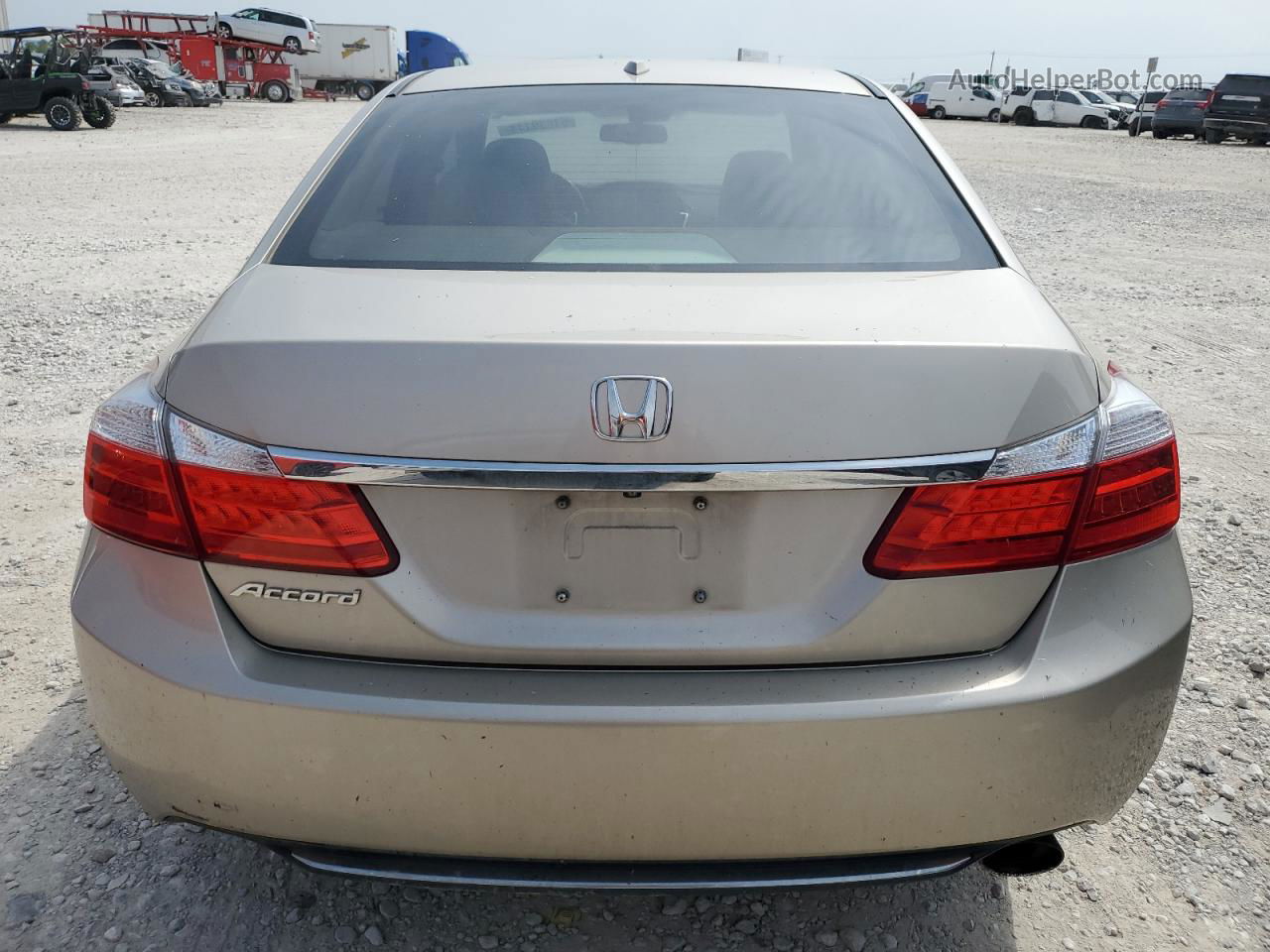 2014 Honda Accord Exl Tan vin: 1HGCR2F82EA293690