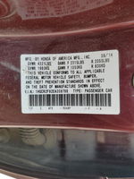 2014 Honda Accord Exl Maroon vin: 1HGCR2F82EA308799