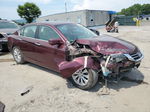 2014 Honda Accord Exl Maroon vin: 1HGCR2F82EA308799