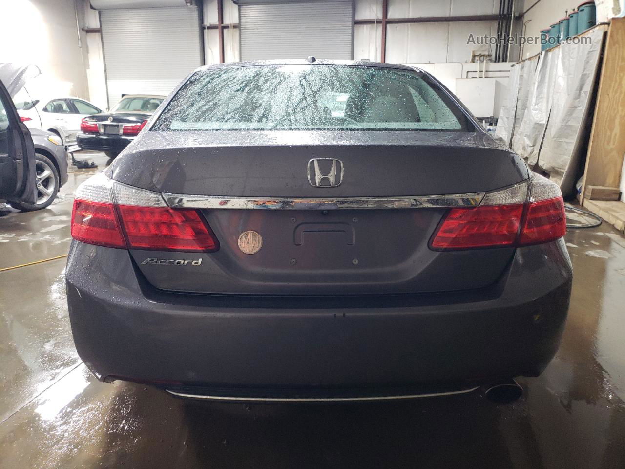 2015 Honda Accord Exl Серый vin: 1HGCR2F82FA137991