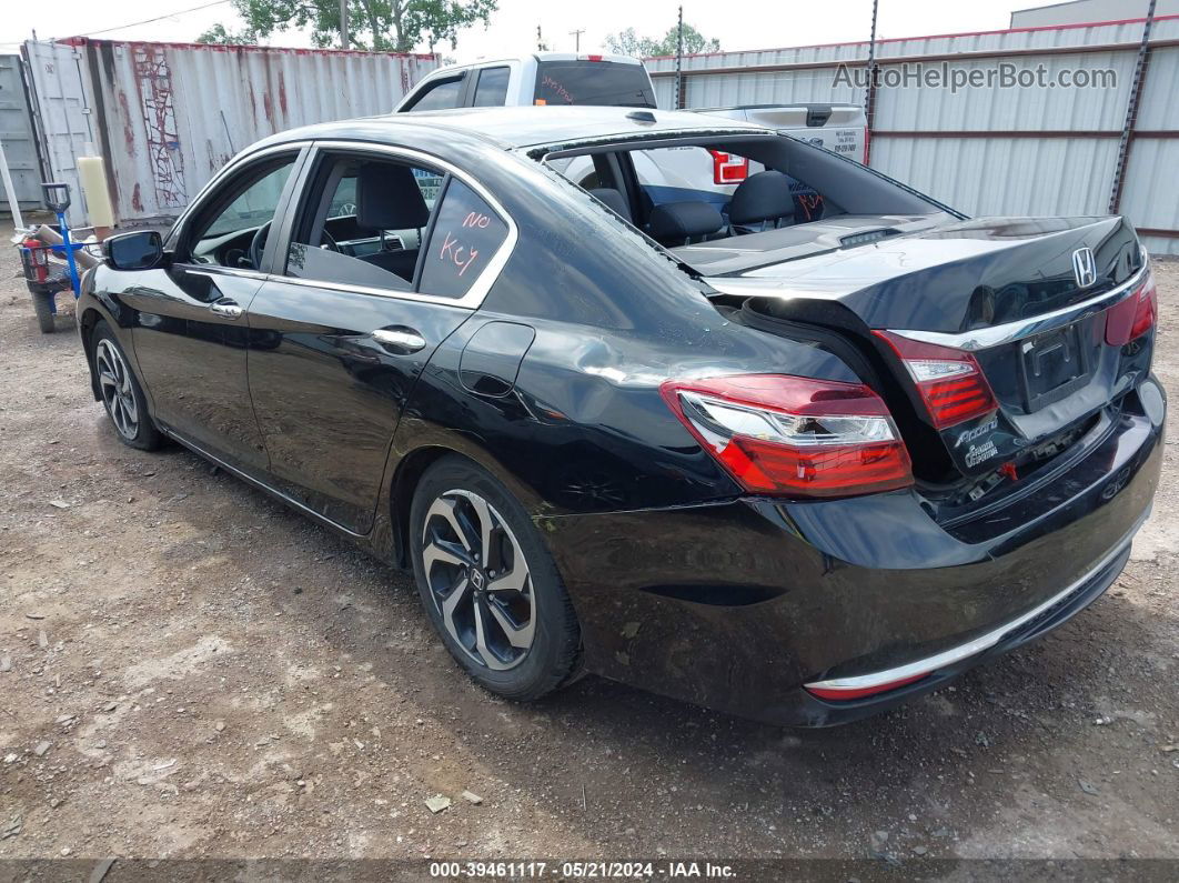 2017 Honda Accord Ex-l Black vin: 1HGCR2F82HA019099