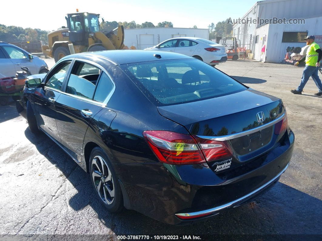 2017 Honda Accord Ex-l Black vin: 1HGCR2F82HA034198