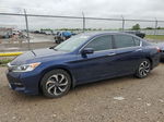 2017 Honda Accord Exl Blue vin: 1HGCR2F82HA155118