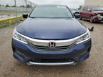 2017 Honda Accord Exl Blue vin: 1HGCR2F82HA155118