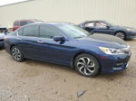 2017 Honda Accord Exl Blue vin: 1HGCR2F82HA155118