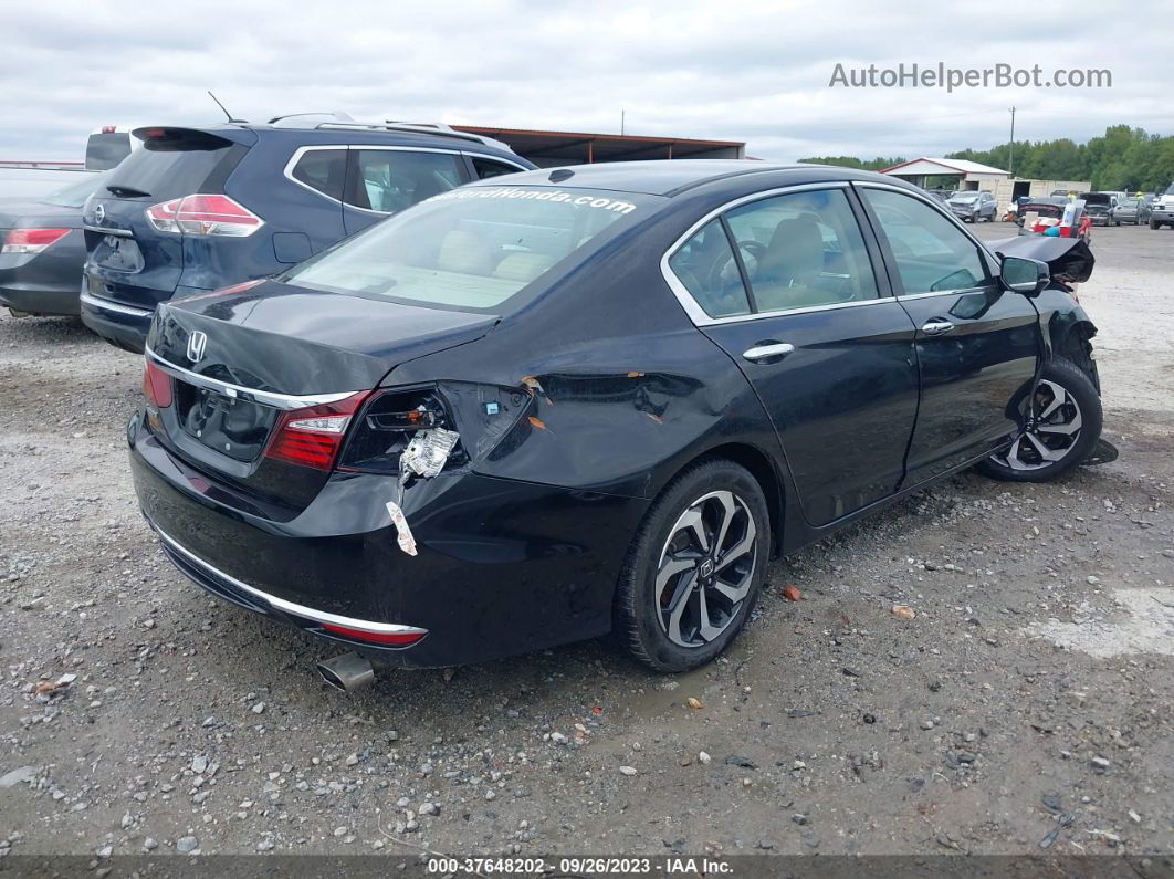 2017 Honda Accord Ex-l Black vin: 1HGCR2F82HA269488