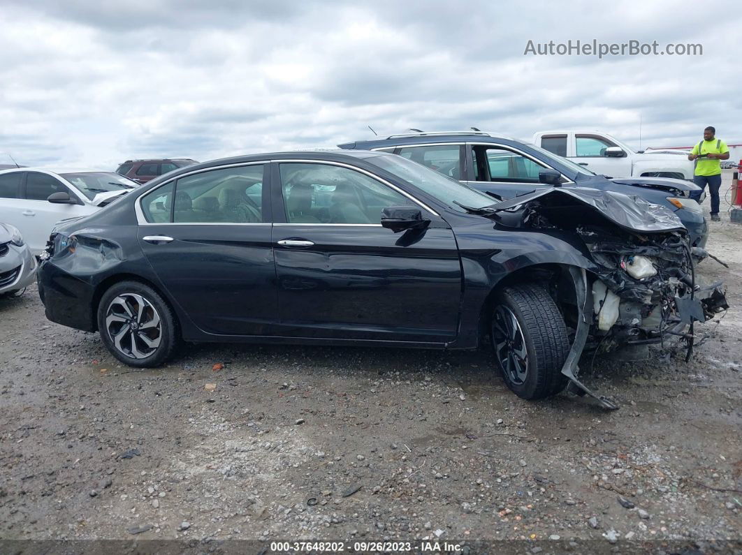 2017 Honda Accord Ex-l Black vin: 1HGCR2F82HA269488