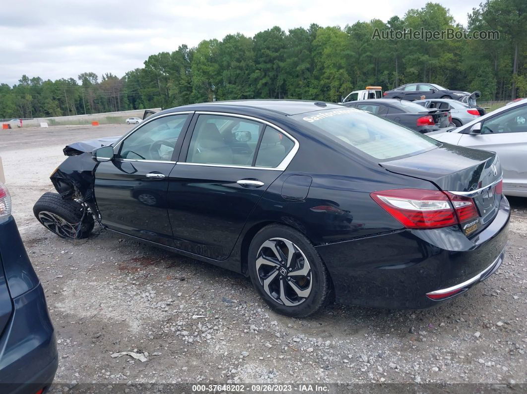 2017 Honda Accord Ex-l Black vin: 1HGCR2F82HA269488