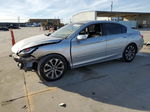 2014 Honda Accord Exl Silver vin: 1HGCR2F83EA010407