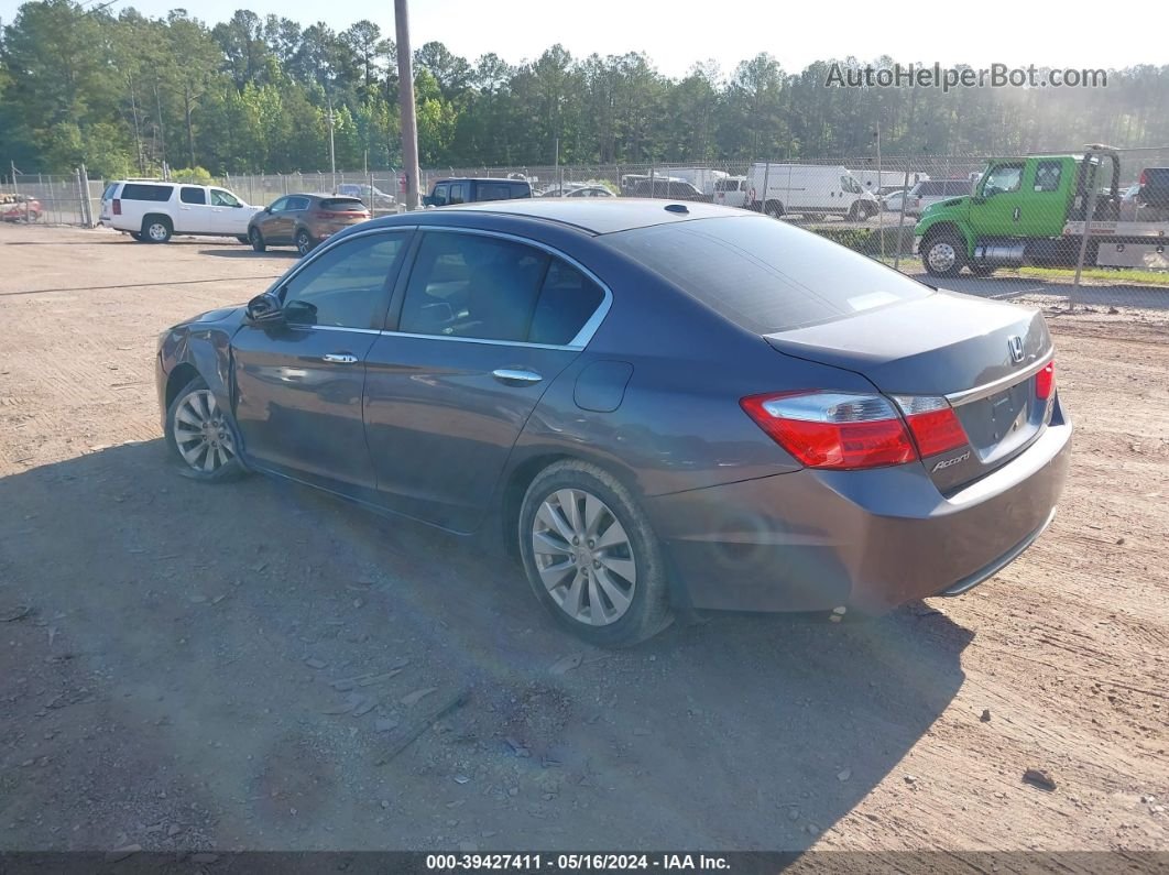 2014 Honda Accord Ex-l Gray vin: 1HGCR2F83EA019088