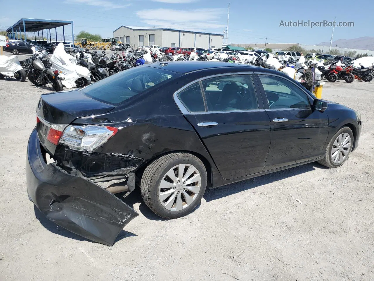 2014 Honda Accord Exl Black vin: 1HGCR2F83EA038174