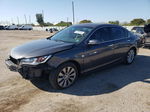 2014 Honda Accord Exl Gray vin: 1HGCR2F83EA045125