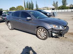 2014 Honda Accord Exl Gray vin: 1HGCR2F83EA045125