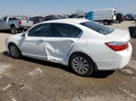 2014 Honda Accord Exl White vin: 1HGCR2F83EA048607