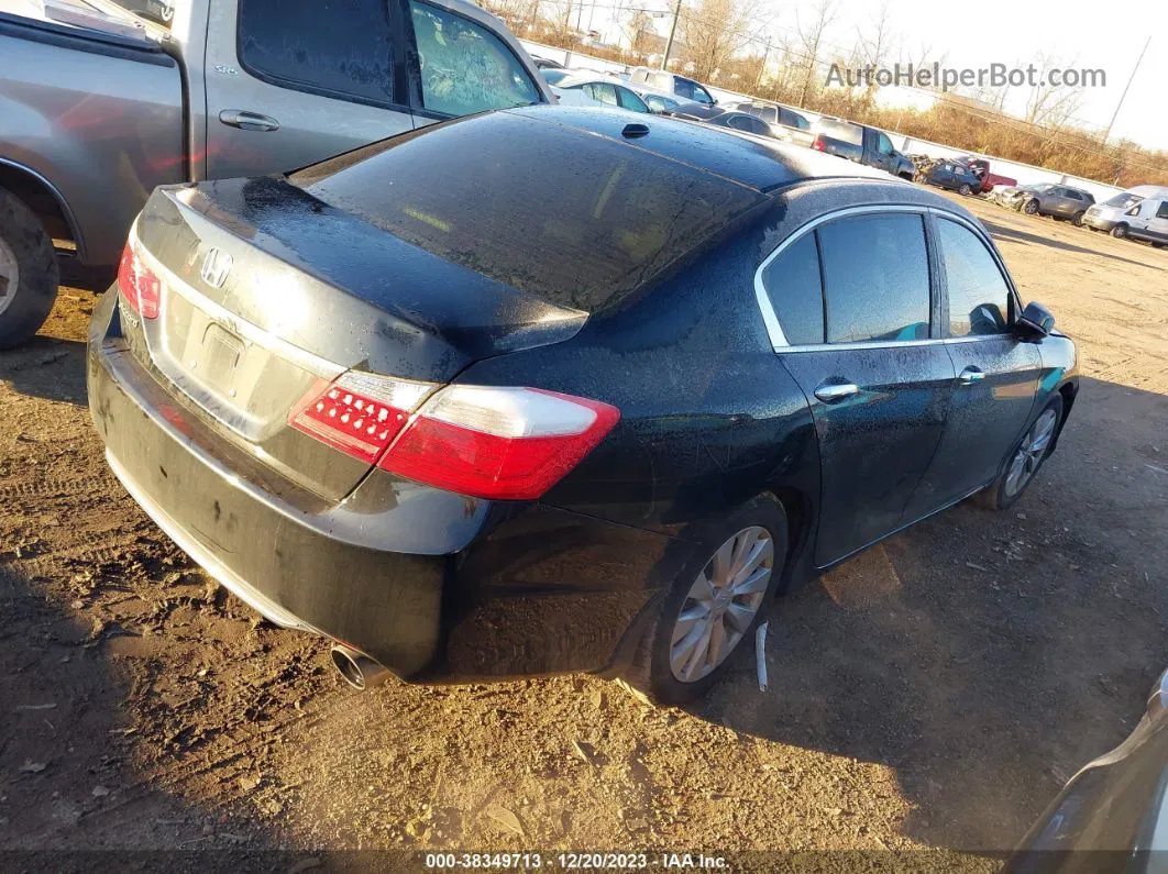 2014 Honda Accord Ex-l Black vin: 1HGCR2F83EA050227