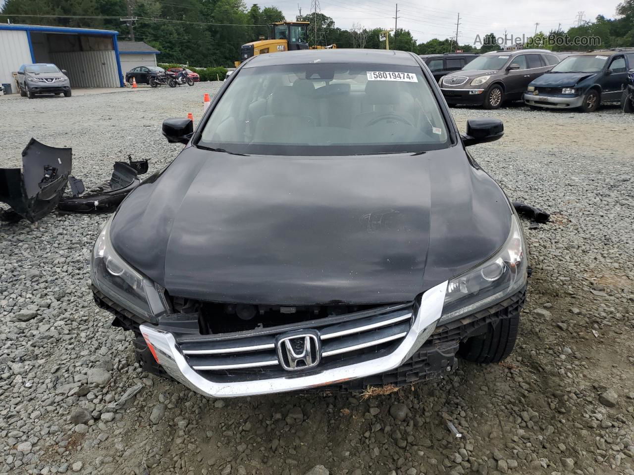 2014 Honda Accord Exl Black vin: 1HGCR2F83EA111964