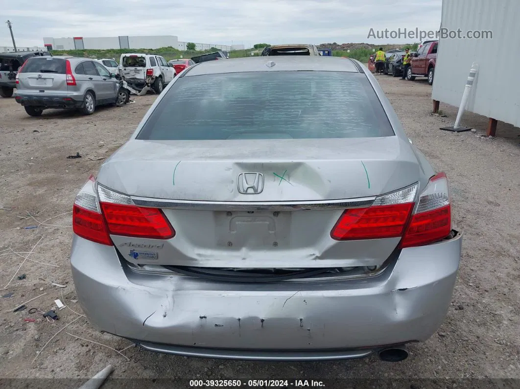 2014 Honda Accord Ex-l Silver vin: 1HGCR2F83EA202376