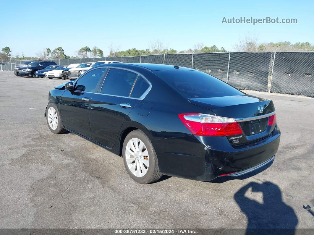 2015 Honda Accord Ex-l Черный vin: 1HGCR2F83FA005290