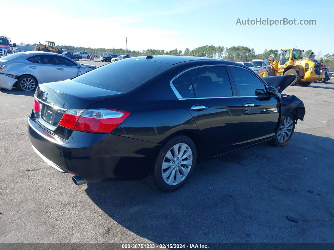 2015 Honda Accord Ex-l Black vin: 1HGCR2F83FA005290