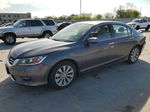 2015 Honda Accord Exl Gray vin: 1HGCR2F83FA043036