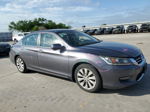 2015 Honda Accord Exl Серый vin: 1HGCR2F83FA043036