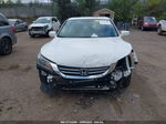 2015 Honda Accord Ex-l White vin: 1HGCR2F83FA098280