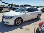 2015 Honda Accord Exl White vin: 1HGCR2F83FA104420