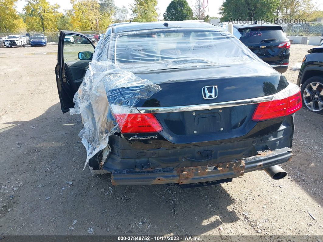 2015 Honda Accord Ex-l Black vin: 1HGCR2F83FA240112