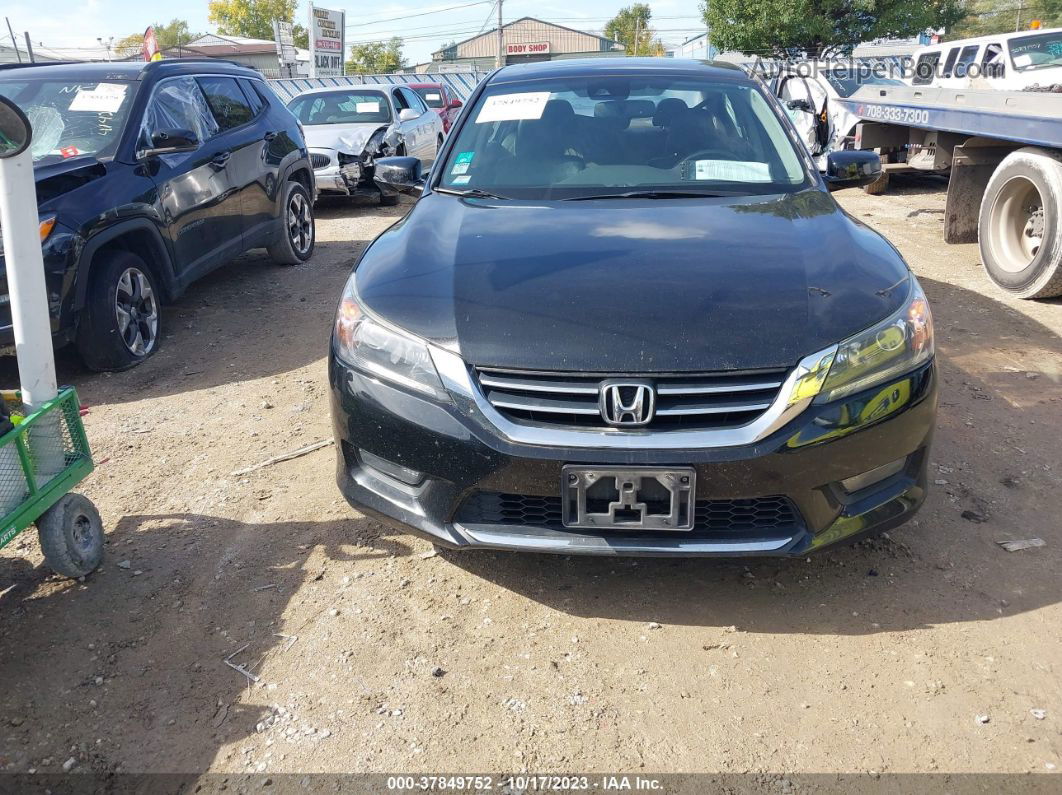 2015 Honda Accord Ex-l Black vin: 1HGCR2F83FA240112