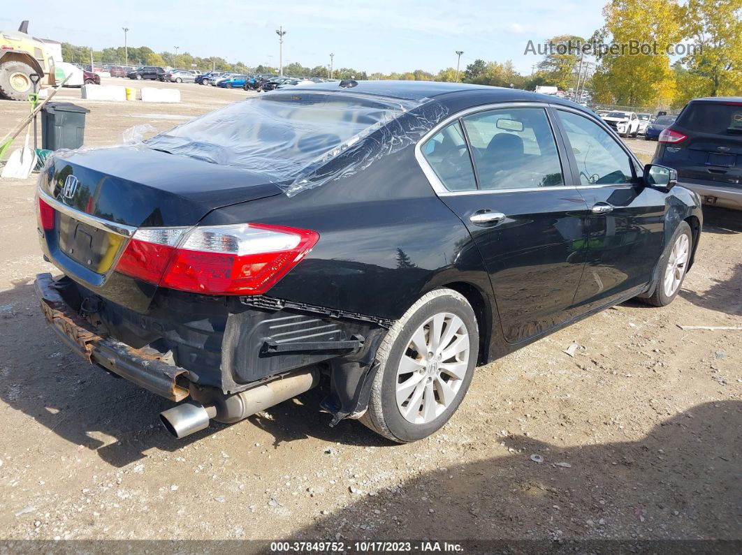 2015 Honda Accord Ex-l Black vin: 1HGCR2F83FA240112