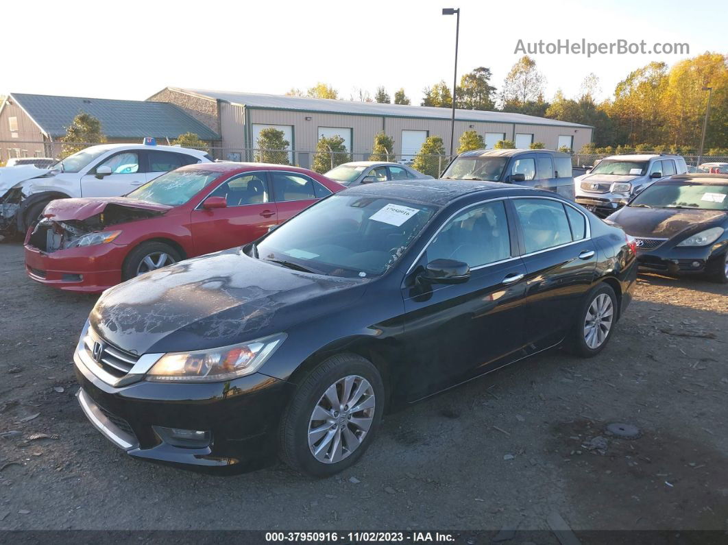 2015 Honda Accord Sedan Ex-l Black vin: 1HGCR2F83FA240126